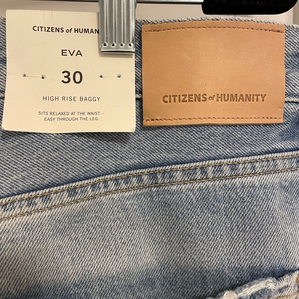 NWT Citizens of Humanity Eva Relaxed Baggy Jeans - Picture 3 of 5